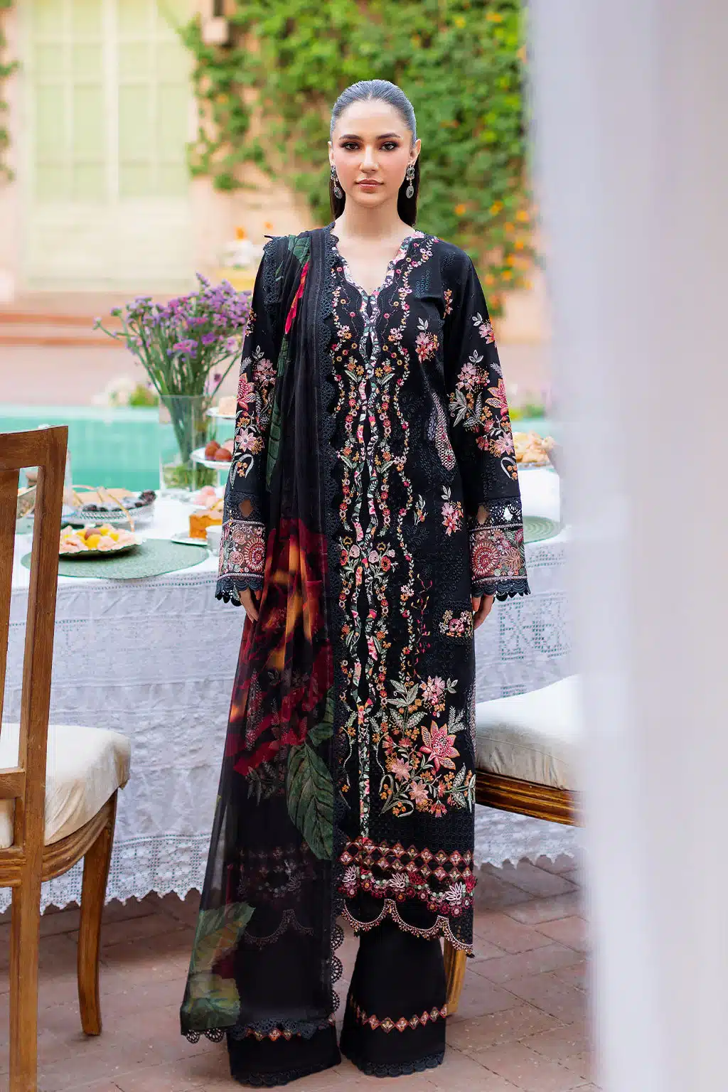 Andaaz lawn 2026 by ramsha|| z-1203 Andaaz Lawn 2026 by Ramsha|| Z-1203