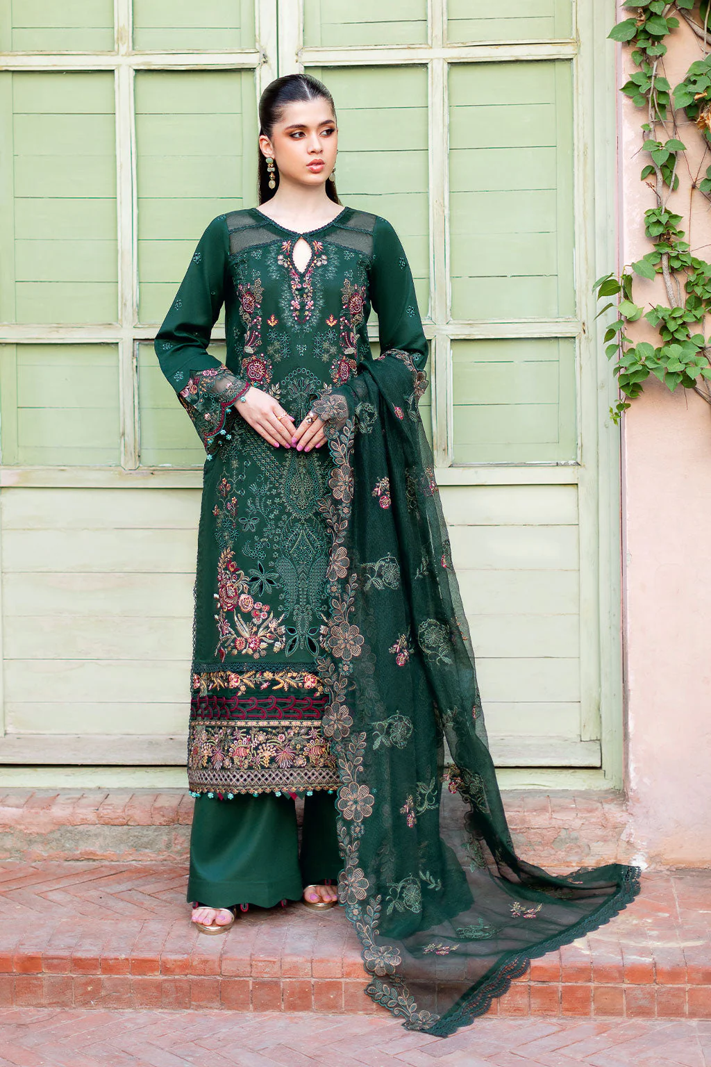 Andaaz lawn 2026 by ramsha|| z-1204 Andaaz Lawn 2026 by Ramsha|| Z-1204