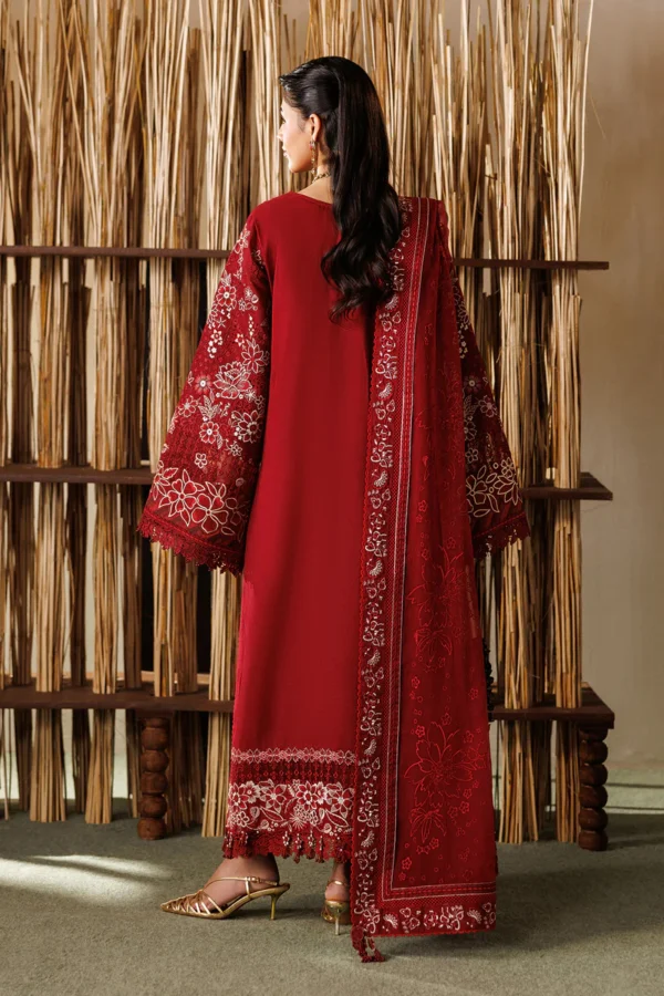 Baroque eid lawn 2026|| el26-d05– alternate view Baroque Eid Lawn 2026|| EL26-D05– alternate view