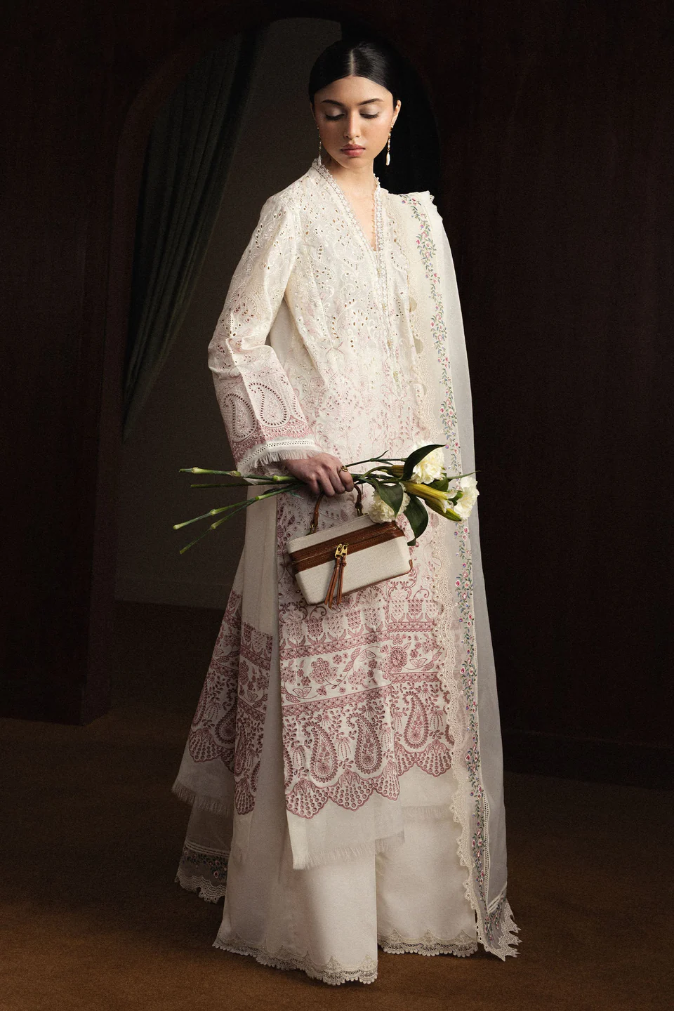 Zara shahjahan luxury summer lawn| satori 2026| hoshimi-d12 Zara Shahjahan Luxury Summer Lawn| Satori 2026| Hoshimi-D12