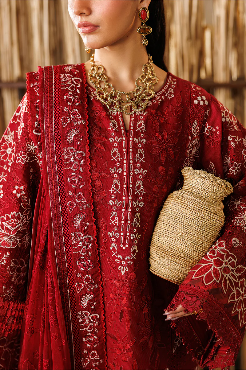 Baroque eid lawn 2026|| el26-d05– detail view 2 Baroque Eid Lawn 2026|| EL26-D05– detail view 2