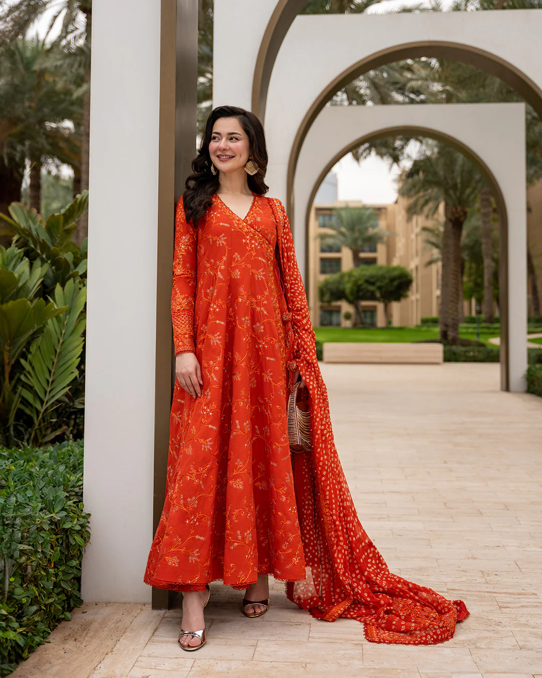 Hania aamir in faiza saqlain– alternate view Hania Aamir in Faiza Saqlain– alternate view