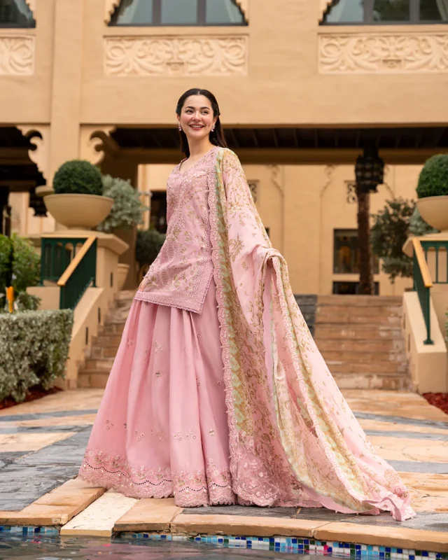 Hania Aamir in Faiza Saqlain