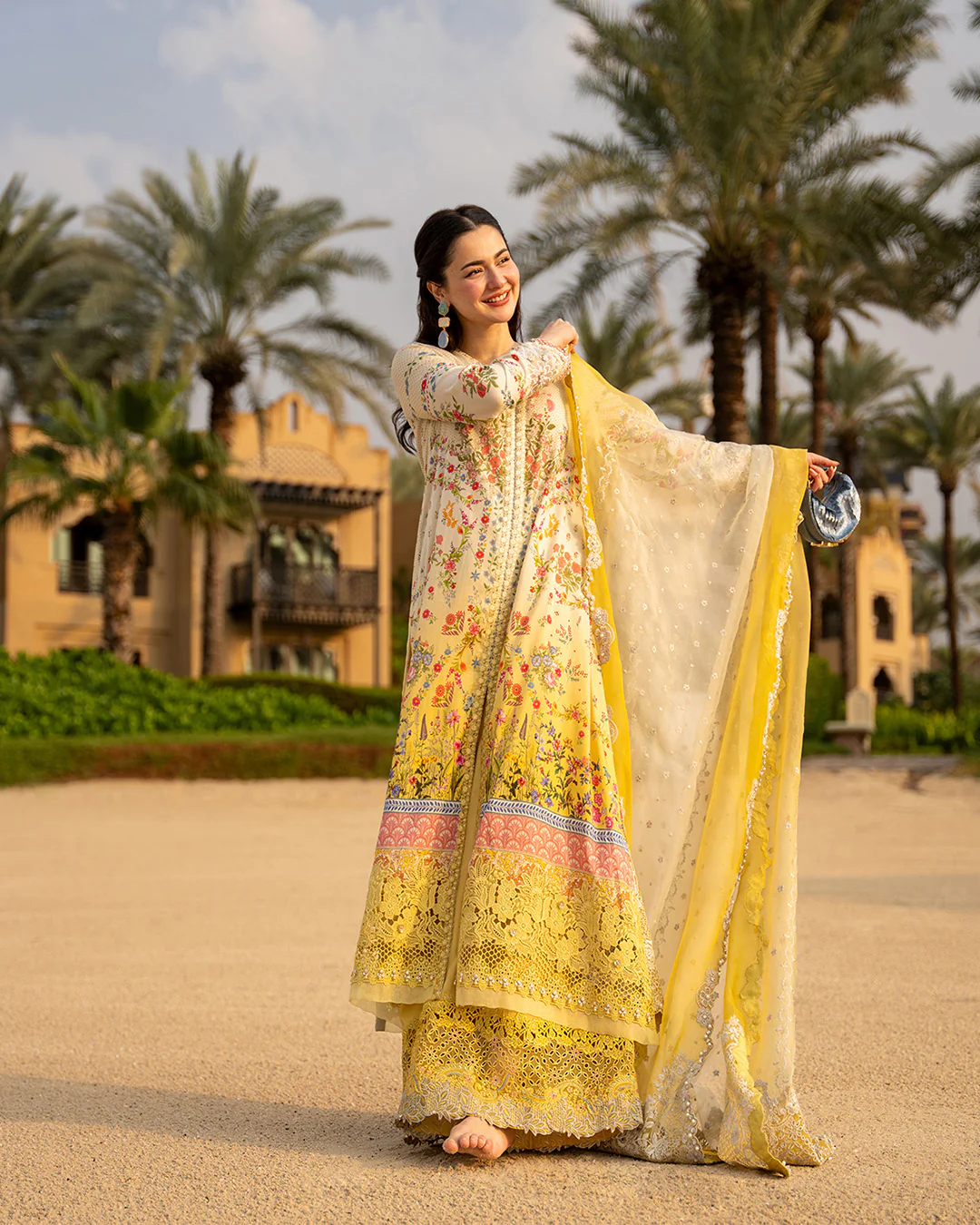 Hania aamir in faiza saqlain– alternate view Hania Aamir in Faiza Saqlain– alternate view