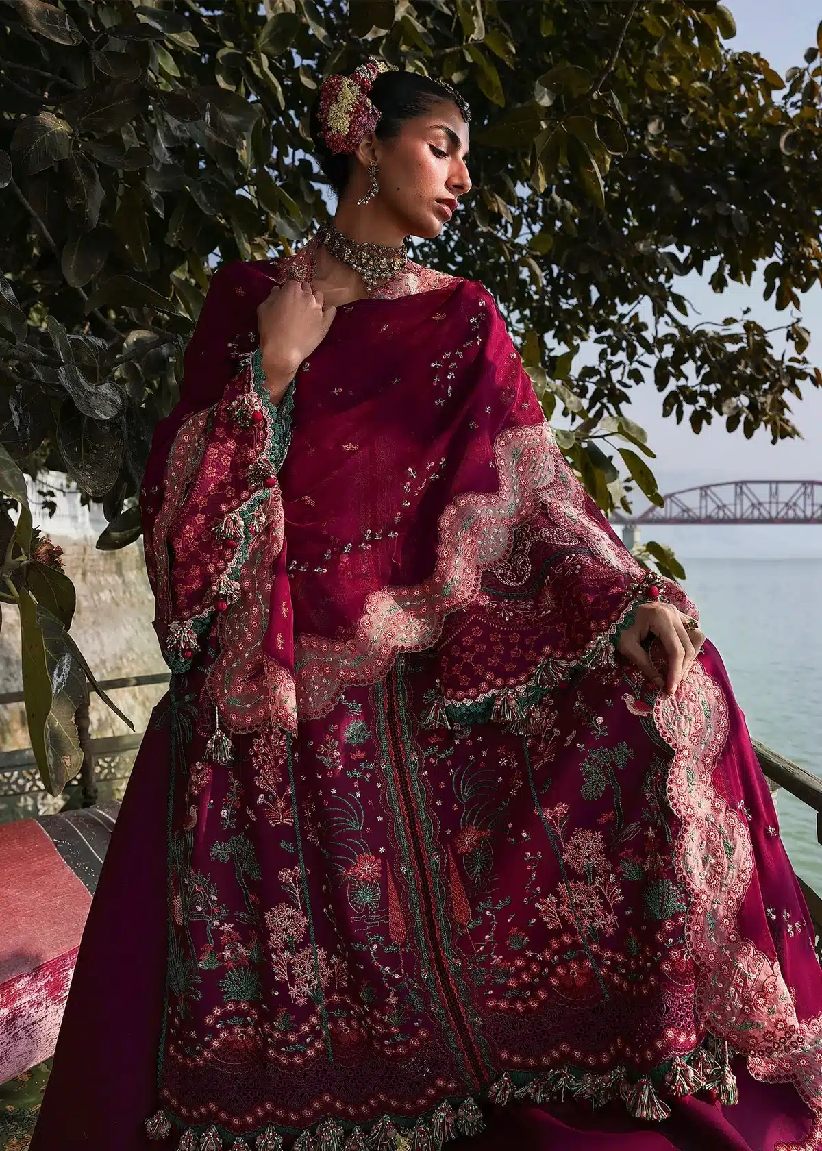 Kalabagh lawn 2026 by hussain rehar|| anjas– detail view 3 Kalabagh Lawn 2026 by Hussain Rehar|| Anjas– detail view 3