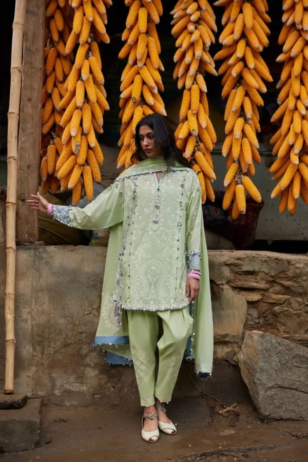 Zaha Summer Lawn Collection 2026|| ZL26-02 A Zaha Summer Lawn Collection 2026|| ZL26-02 A