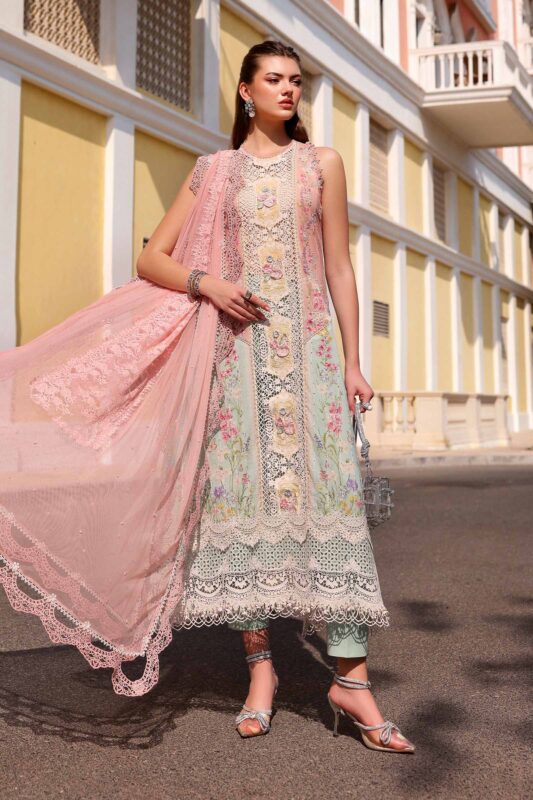 Maria B Eid Lawn 2026 || D-2606-A