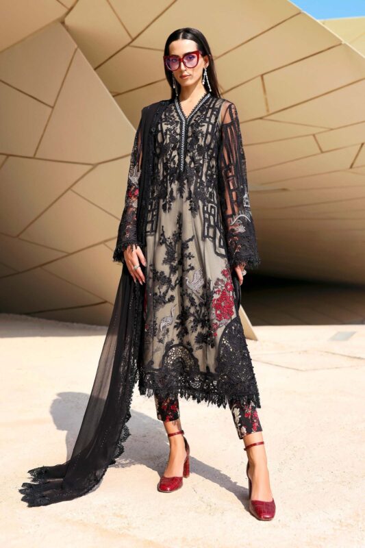 Maria B Eid Lawn 2026 || D-2607-B
