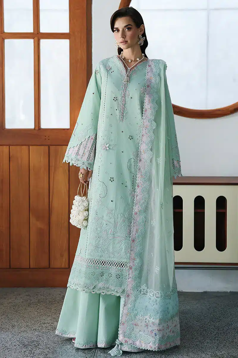 Qalamkar chikankari collection for eid|| cm-08 seren Qalamkar Chikankari Collection for EID|| CM-08 SEREN