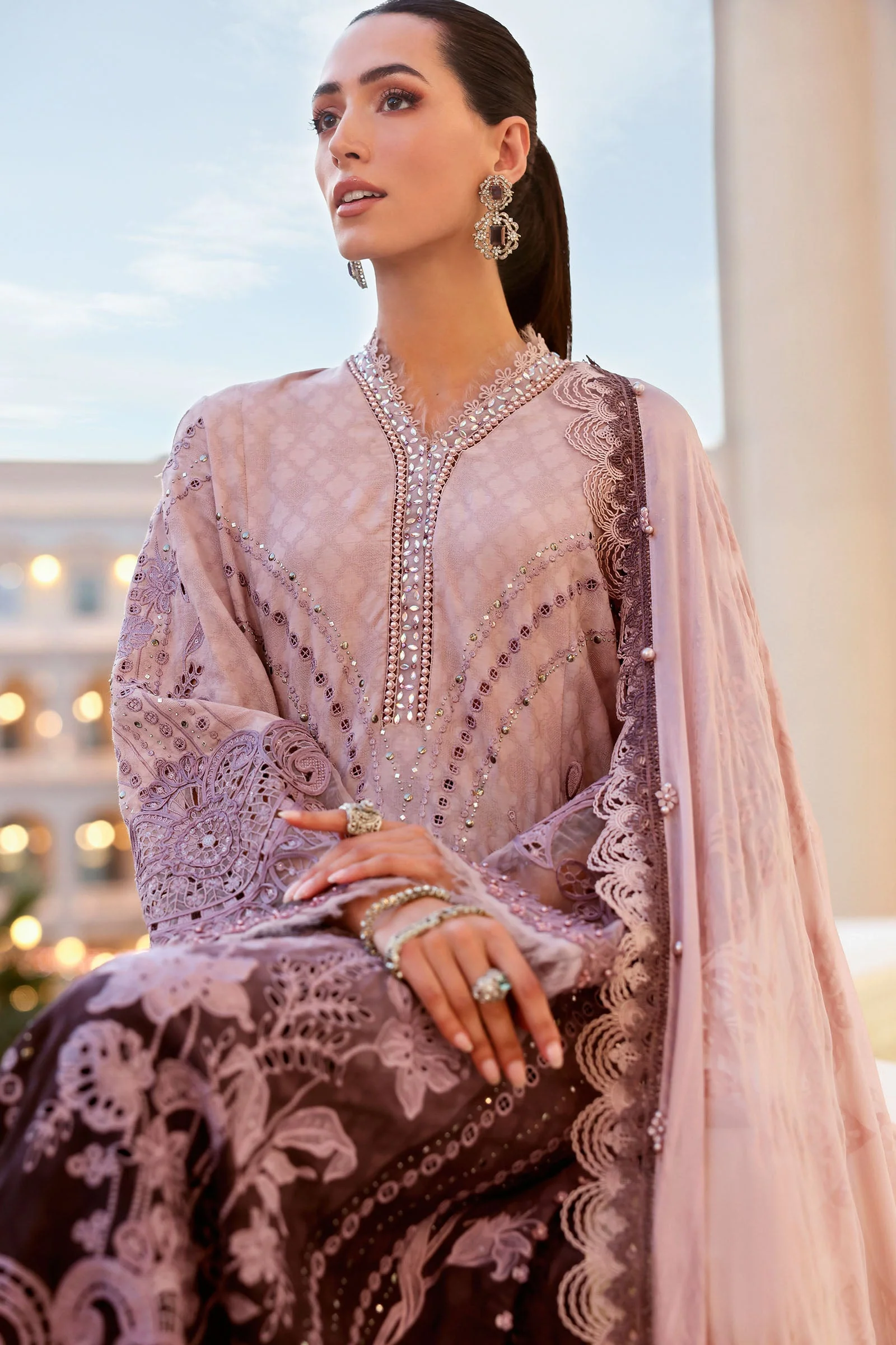 Maria b eid lawn 2026|| d-2601-b– d1bcloseup g Maria B Eid Lawn 2026|| D-2601-B– D1BCloseup G