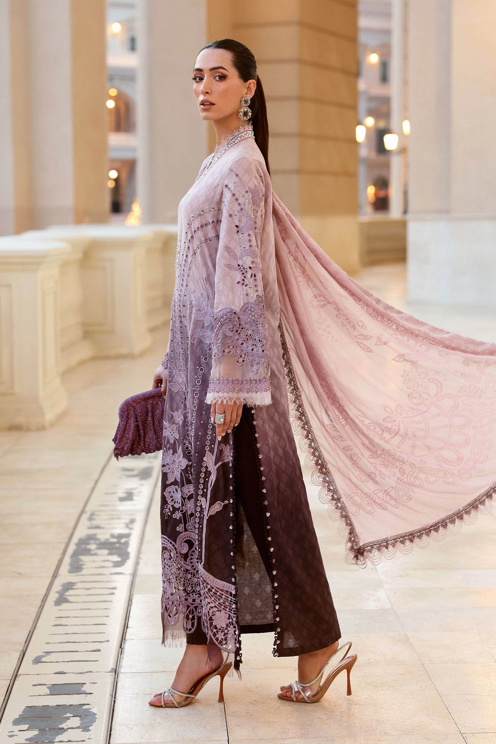 Maria b eid lawn 2026|| d-2601-b– d1bside b Maria B Eid Lawn 2026|| D-2601-B– D1BSide B