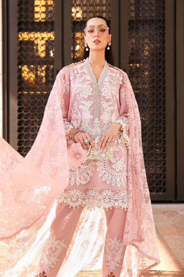 Maria b eid lawn 2026|| d-2603-a– d3acloseup e Maria B Eid Lawn 2026|| D-2603-A– D3ACloseup E