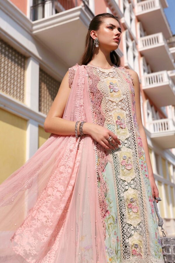 Maria b eid lawn 2026|| d-2606-a– d6acloseup c Maria B Eid Lawn 2026|| D-2606-A– D6ACloseup C
