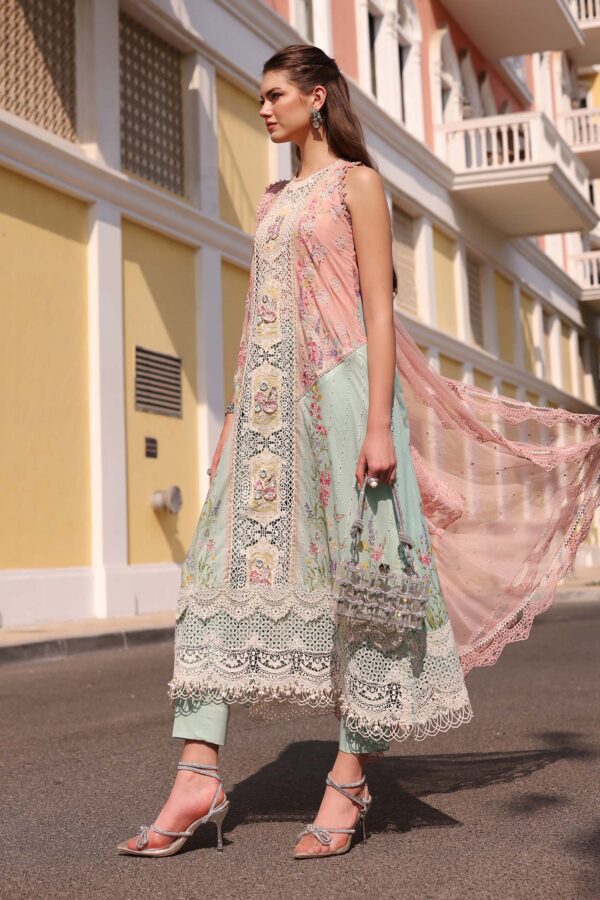 Maria B Eid Lawn 2026|| D-2606-A– D6ASide B Maria B Eid Lawn 2026|| D-2606-A– D6ASide B