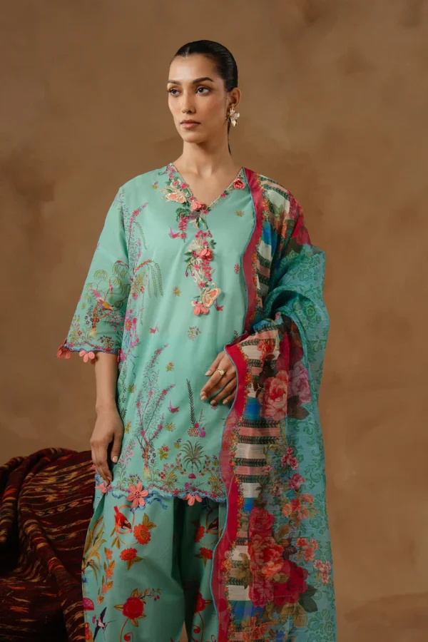 Sana Safinaz Muzlin Lawn 2026| M261-015A-CU– M261-015A-CU 1
