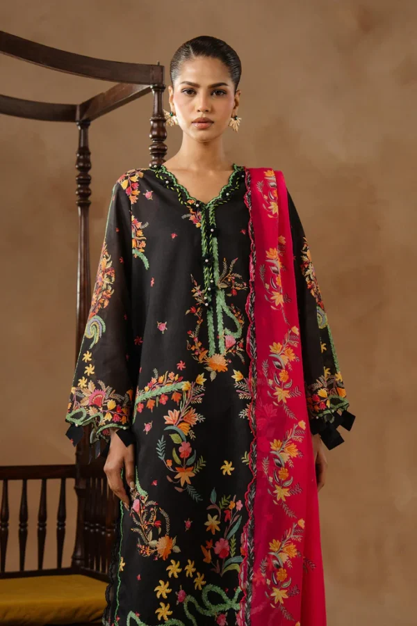 Sana Safinaz Muzlin Lawn 2026| M261-018B-CI– M261-018B-CI 1
