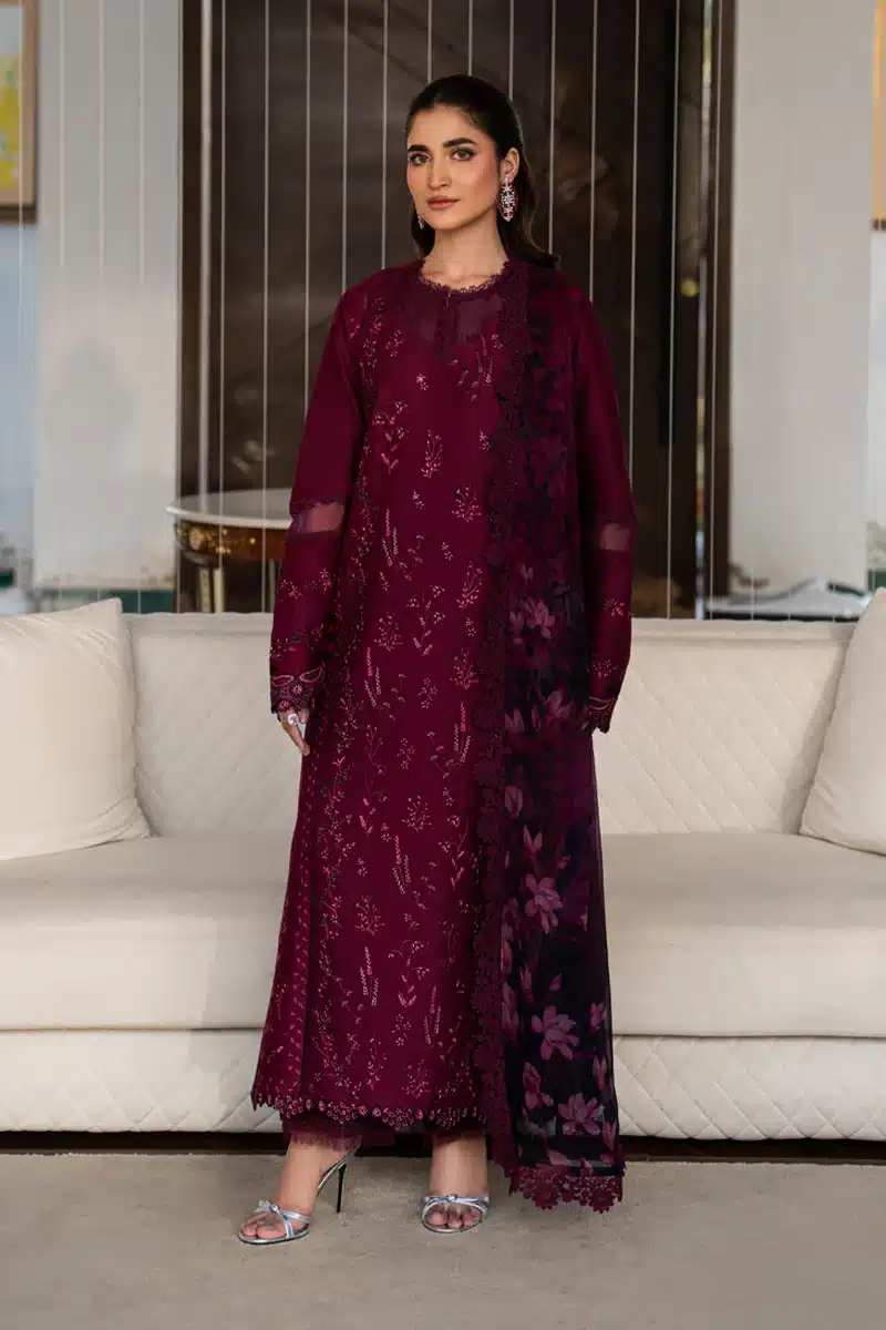 Rang rasiya carnation eid lawn 2026|| nora Rang Rasiya Carnation Eid Lawn 2026|| Nora