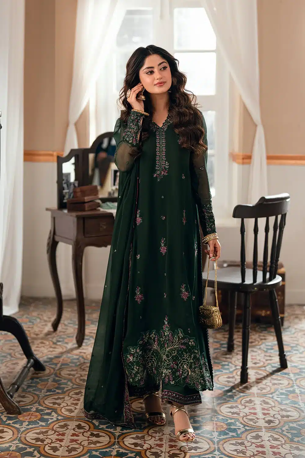 Ensembles by azure 2026|| glimmer green Ensembles by Azure 2026|| Glimmer Green