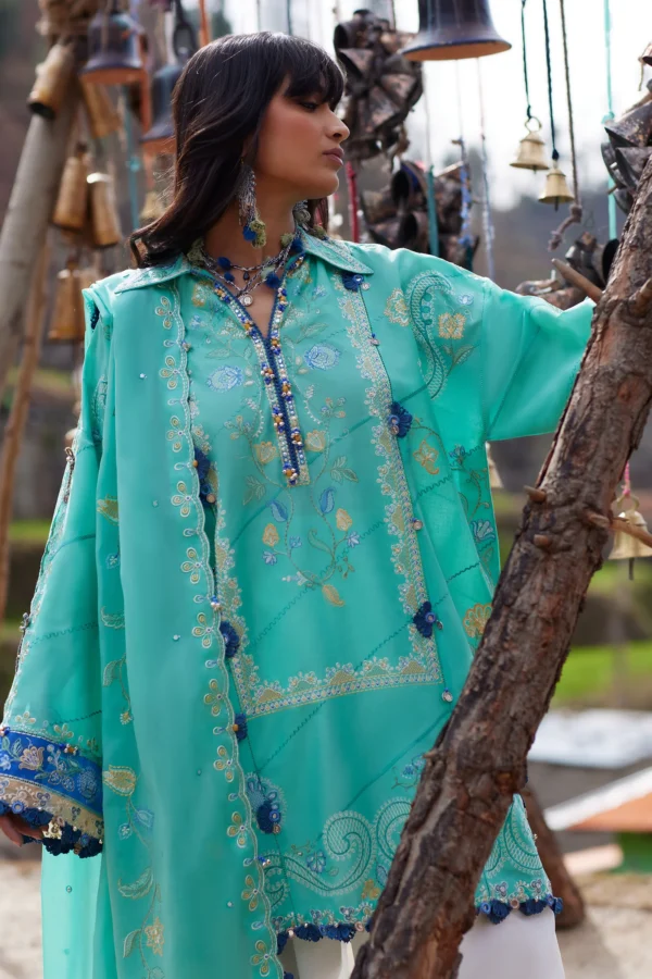 Zaha Summer Lawn Collection 2026|| ZL26-06 A Zaha Summer Lawn Collection 2026|| ZL26-06 A
