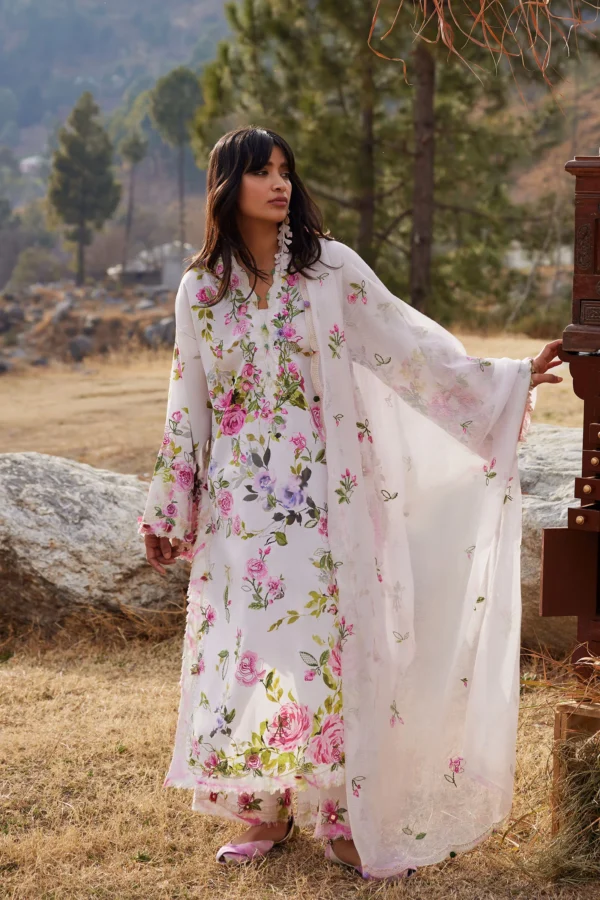 Zaha Summer Lawn Collection 2026|| ZL26-11 A Zaha Summer Lawn Collection 2026|| ZL26-11 A
