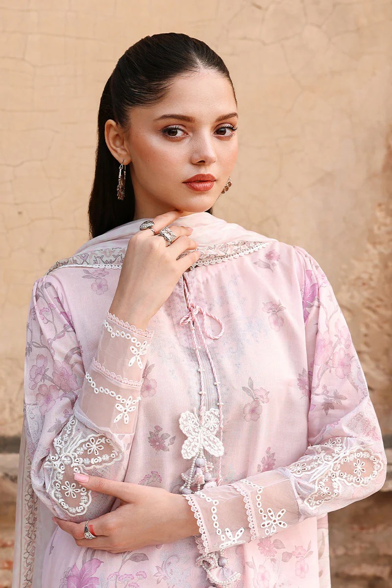 Cross stitch eid lawn 2026 || celeste flora - dress - image 5 Cross Stitch Eid Lawn 2026 || CELESTE FLORA - Image 3