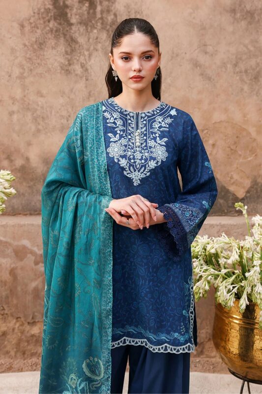 Cross Stitch Eid Lawn 2026 || PRUSSIAN WAVES