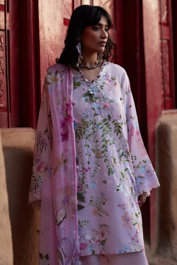 Zaha Summer Lawn Collection 2026|| ZL26-12 A Zaha Summer Lawn Collection 2026|| ZL26-12 A
