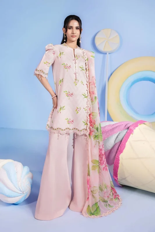 Maria B M Basics Unstitched Spring Summer 2026 || MB-CUSV13-15A