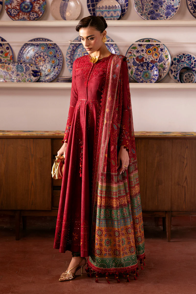Shahkaar luxury eid lawn 2026 by jazmin|| sl26-d06 Shahkaar Luxury Eid Lawn 2026 by Jazmin|| SL26-D06