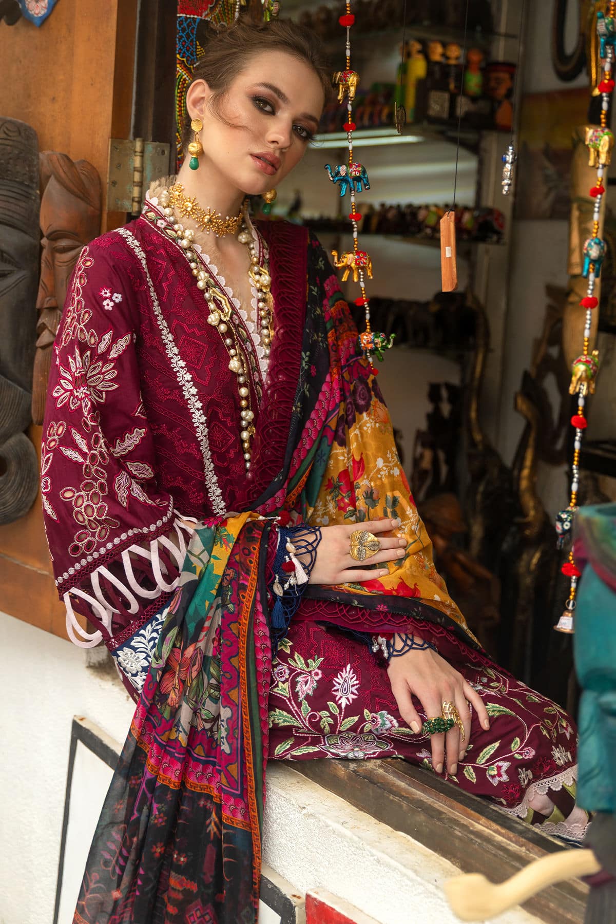 Annus abrar luxury lawn 2026|| melia– 0014495 melia Annus Abrar Luxury Lawn 2026|| Melia– 0014495 melia