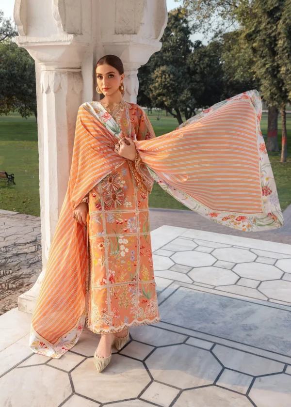 Crimson Luxury Lawn 2026|| A SUMMER DANCE - D2A– 2K3A9458 1500x
