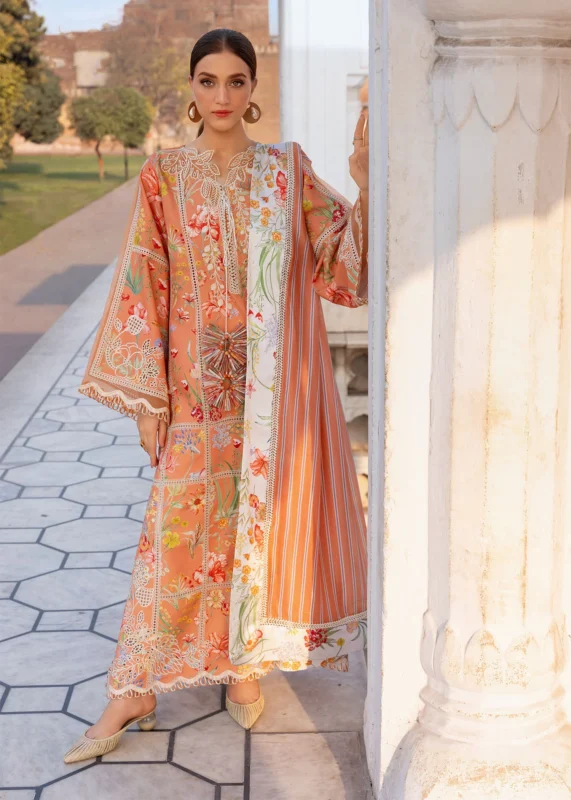 Crimson Luxury Lawn 2026 || A SUMMER DANCE - D2A