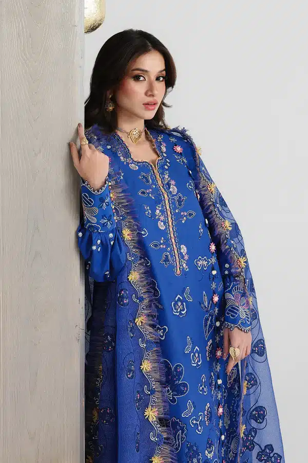 Qalamkar festive lawn 2026|| qfl-06 emina– 052a3977 Qalamkar Festive Lawn 2026|| QFL-06 EMINA– 052A3977