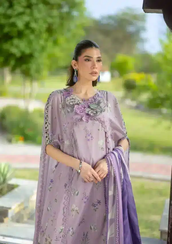 Elaf Bridgerton Prints 2026|| EPB-6A LILAC GARDEN– EPB-6A-2