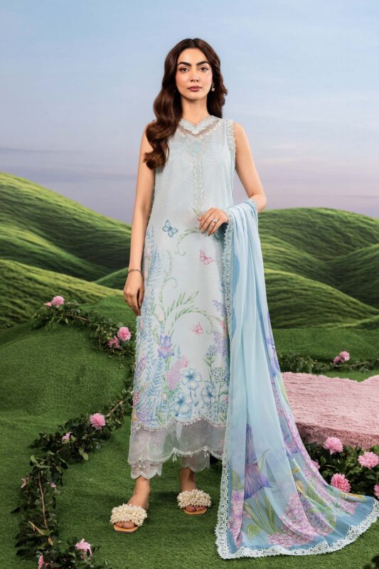 Maria B M Basics Dreamscape | Unstitched Eid 2 | 2026 | 010A