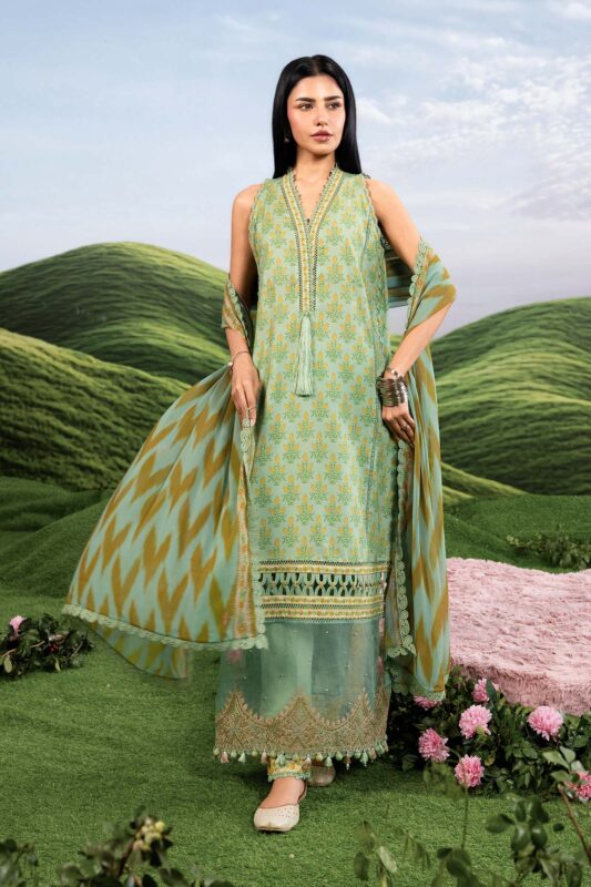 Maria B M Basics Dreamscape | Unstitched Eid 2 | 2026 | 012B
