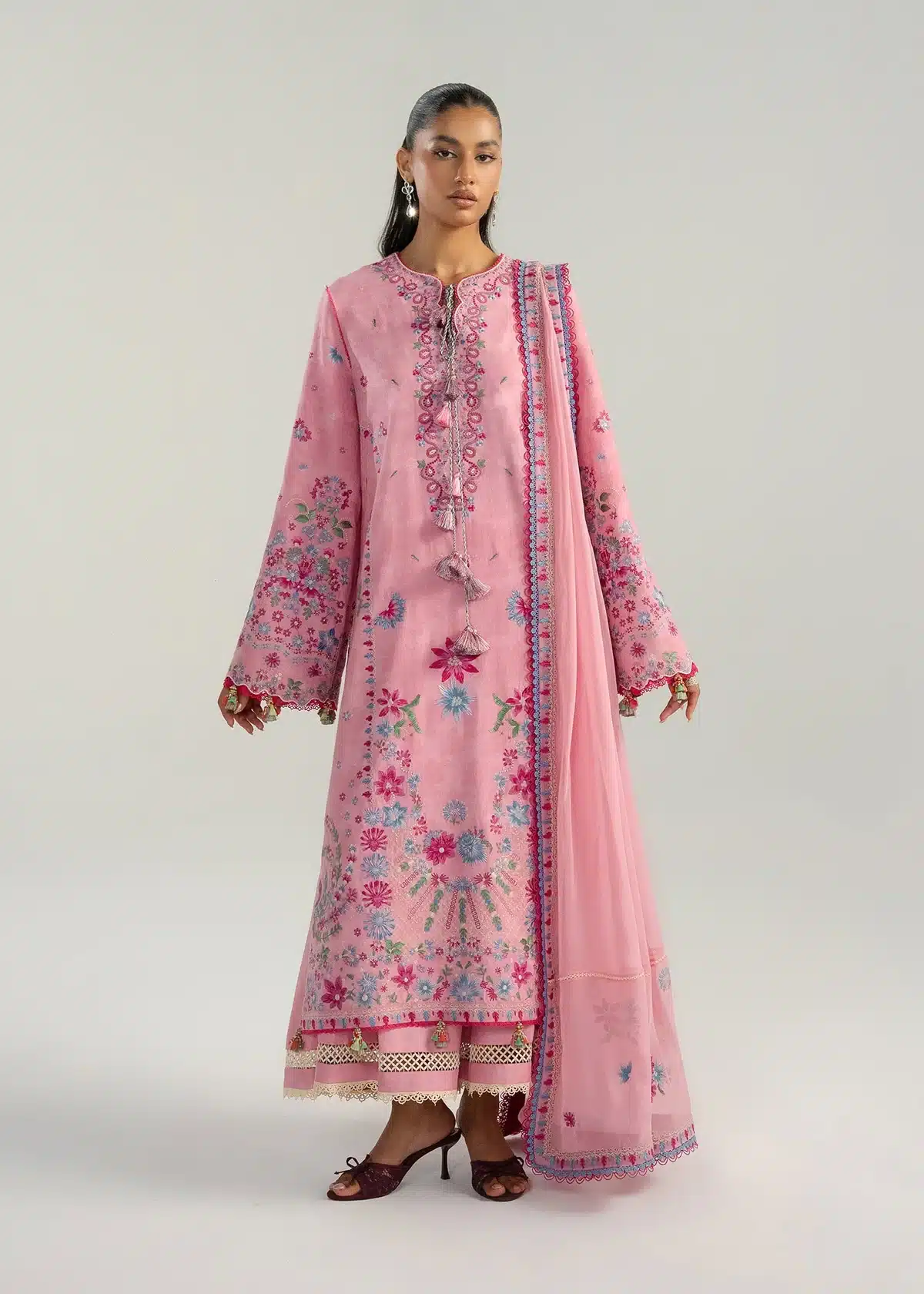 Zan lawn 2026 by hussain rehar|| pembe– pembe 5 Zan Lawn 2026 by Hussain Rehar|| Pembe– Pembe 5