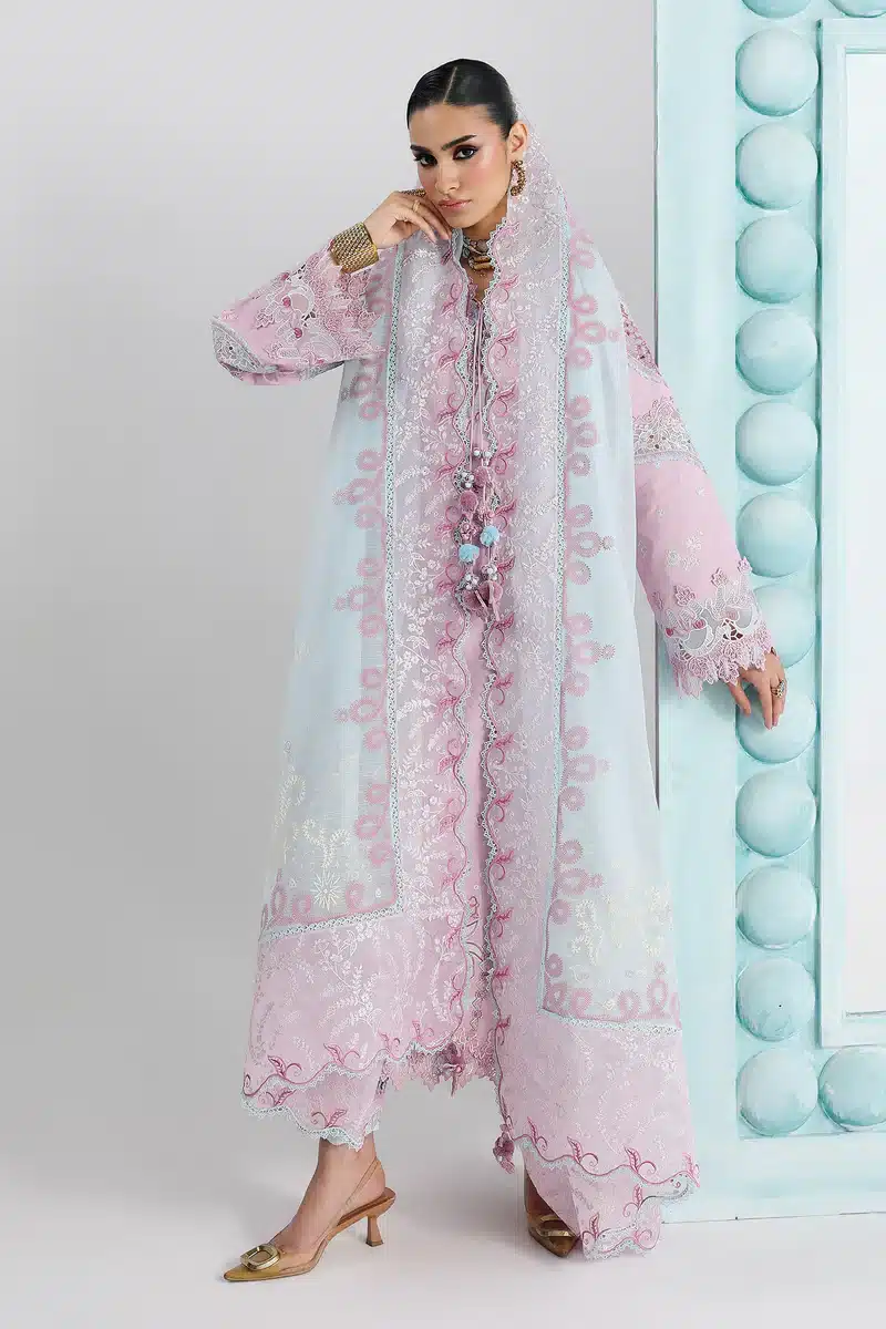 Qalamkar festive lawn 2026|| qfl-02 isane Qalamkar Festive Lawn 2026|| QFL-02 ISANE