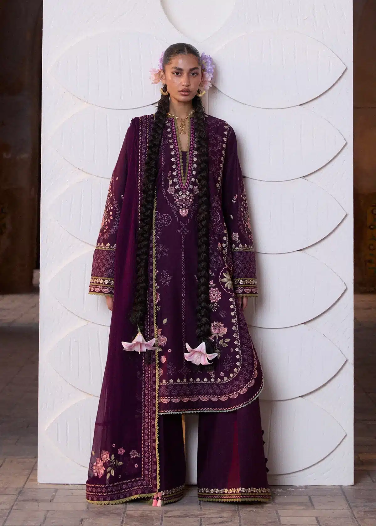 Zan lawn 2026 by hussain rehar|| banafsh Zan Lawn 2026 by Hussain Rehar|| Banafsh