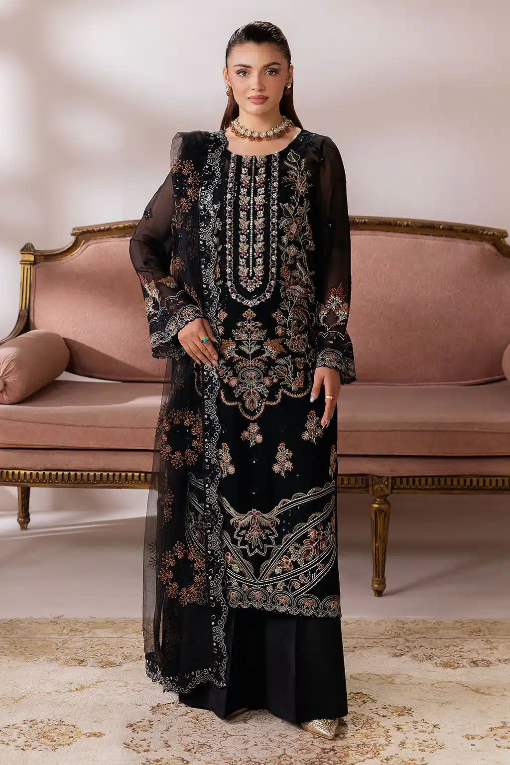 Ramsha satrangi chiffon collection 2026|| st-105 Ramsha Satrangi Chiffon Collection 2026|| ST-105