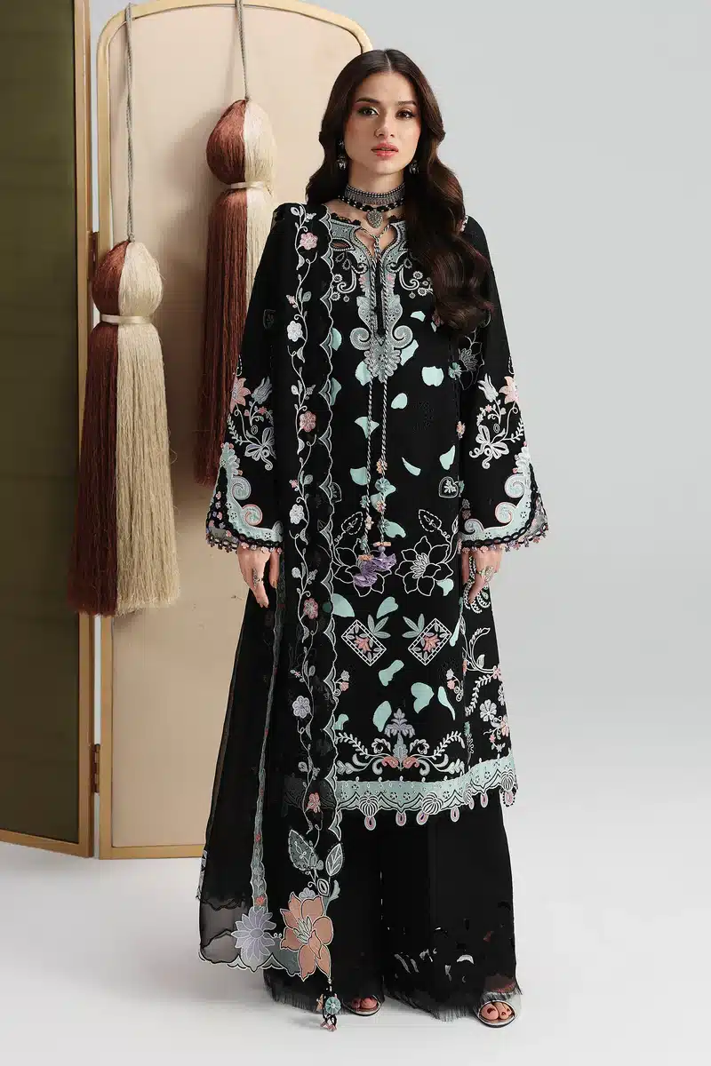 Qalamkar festive lawn 2026|| qfl-12 reha Qalamkar Festive Lawn 2026|| QFL-12 REHA