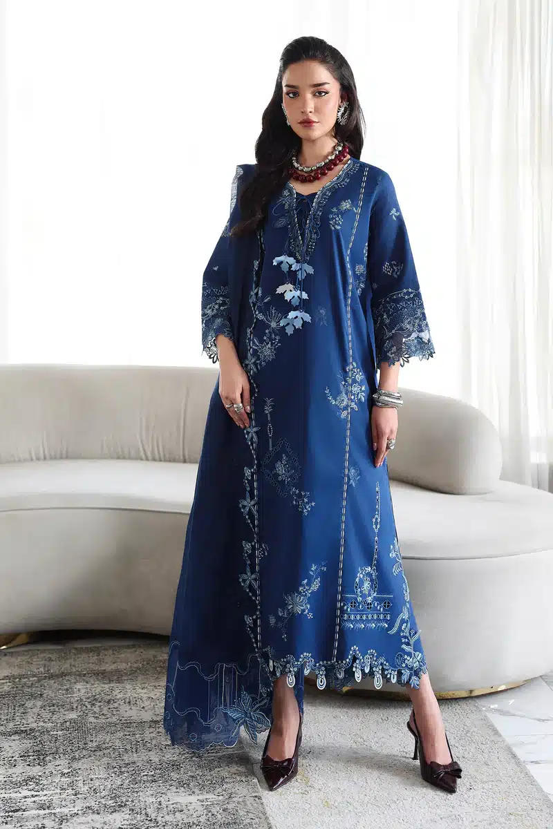 Qalamkar qline lawn drop 2| 2026| qkl-01 sorai Qalamkar Qline Lawn Drop 2| 2026| QKL-01 SORAI