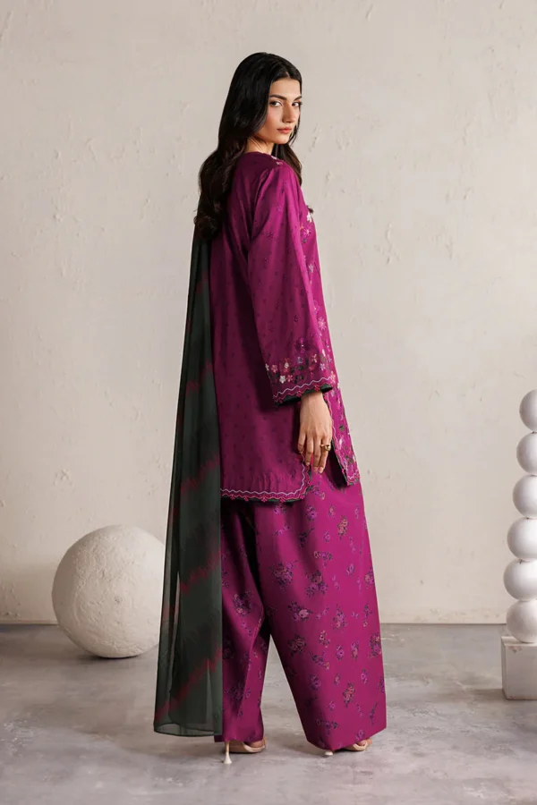 Iznik Festive Lawn 2026|| IBE-01– detail view 4