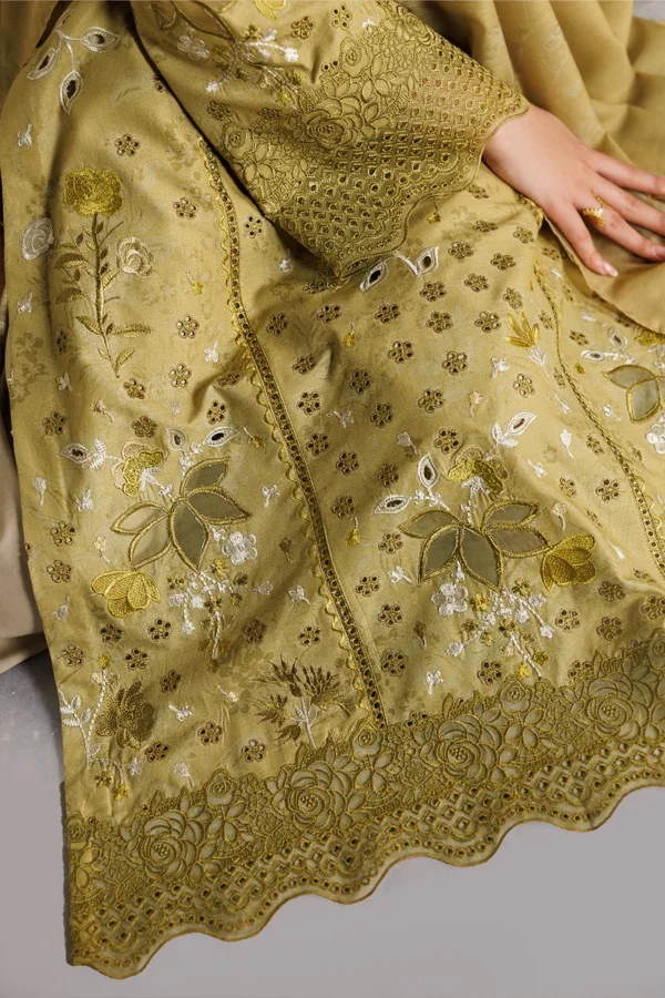 Iznik Festive Lawn 2026|| IBE-09– detail view 4