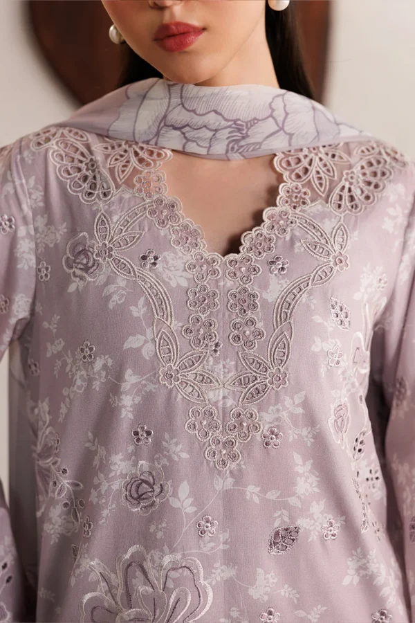 Iznik Festive Lawn 2026|| IBE-07– detail view 4