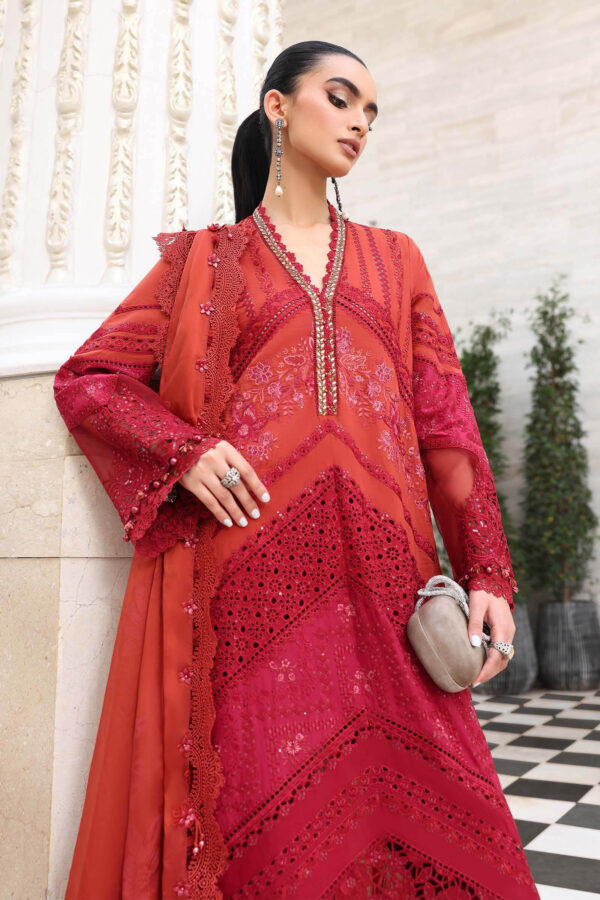 Maria B Eid Lawn 2026|| EL-26-13– D-13Closeup F