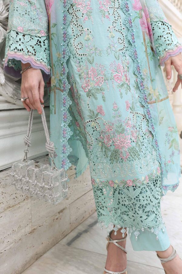 Maria B Eid Lawn 2026|| EL-26-15– D-15Closeup H
