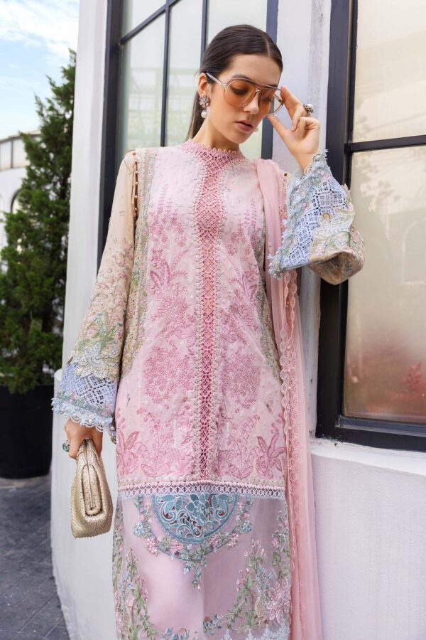Maria B Eid Lawn 2026|| EL-26-09– D-9Closeup D