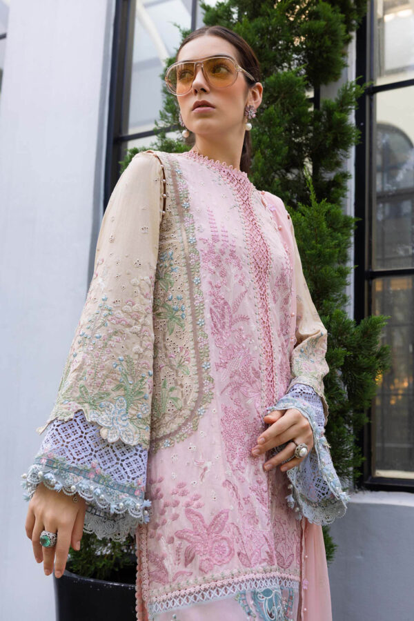 Maria B Eid Lawn 2026|| EL-26-09– D-9Closeup E