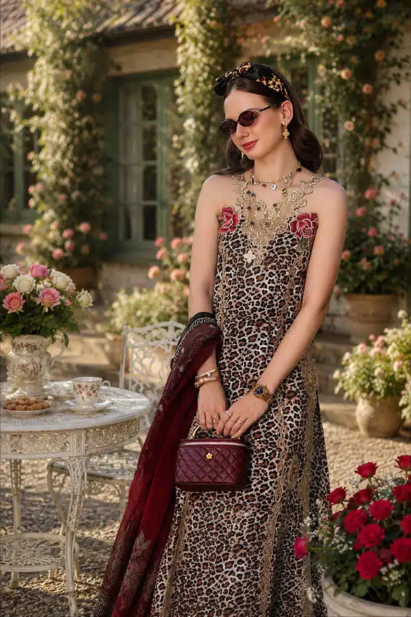 Noor Eid Luxury Printskhas '26 by Saadia Asad|| D11 – Wild Safari– alternate view Noor Eid Luxury Printskhas '26 by Saadia Asad|| D11 – Wild Safari– alternate view